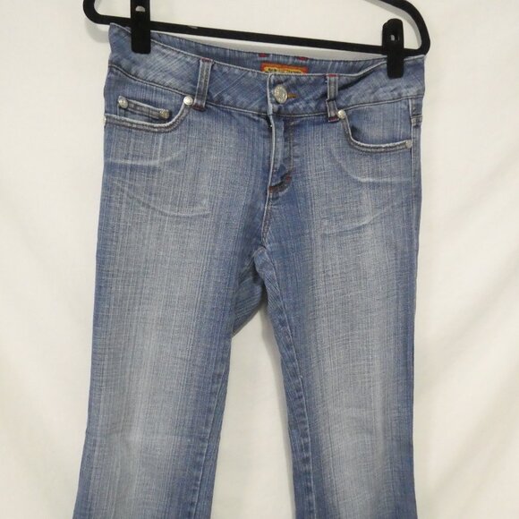 BOOM BOOM JEANS USA | size 11 | Classic Flared Blue Jeans - Picture 6 of 16